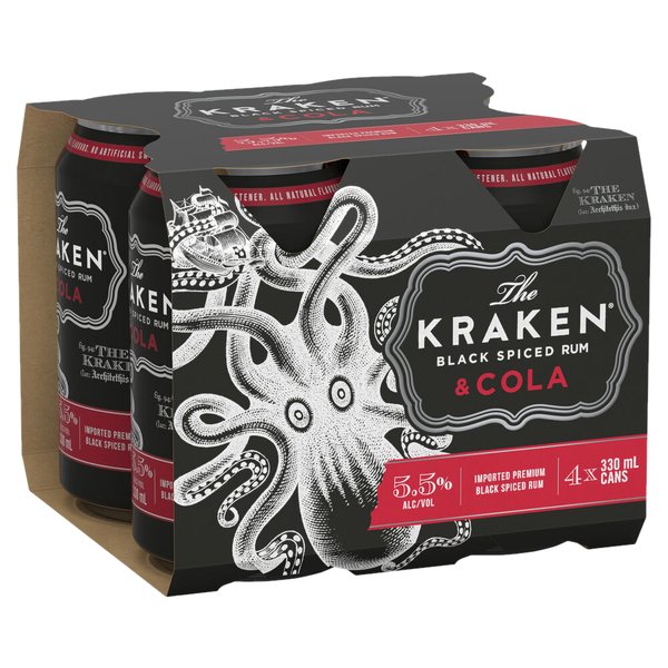 Kraken Rum & Cola