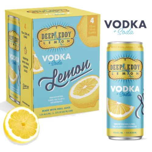 Deep Eddy Lemon Vodka Soda