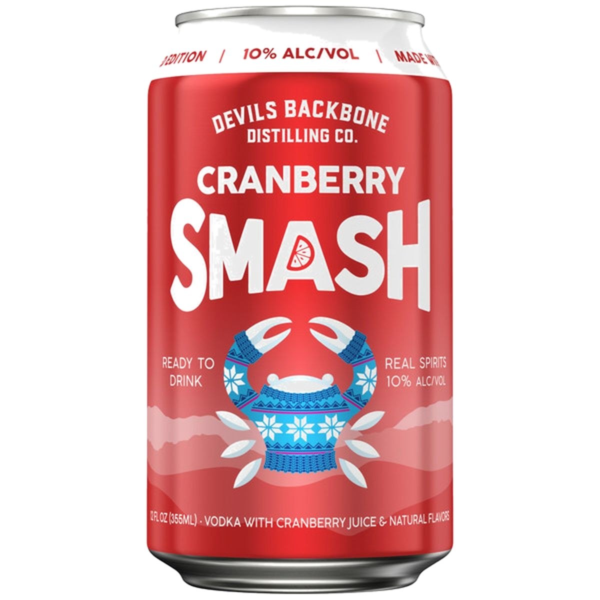Devil's Backbone Vodka Smash Cranberry
