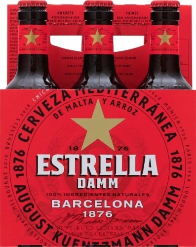 Estrella Damm Etiqueta Roja