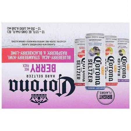 Corona Seltzer Berry