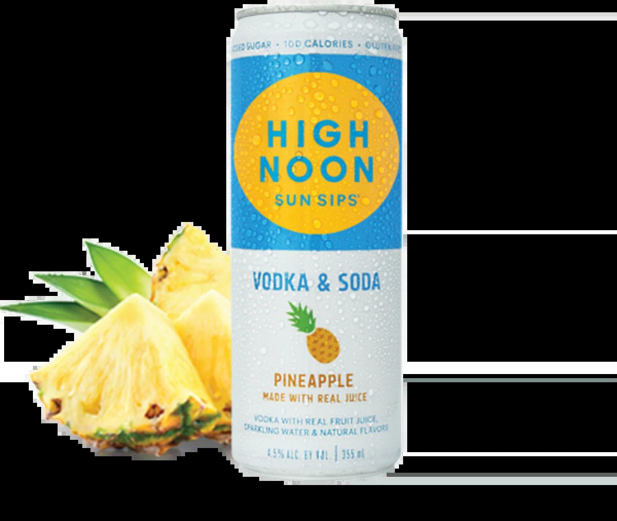 High Noon Vodka Soda Pineapple