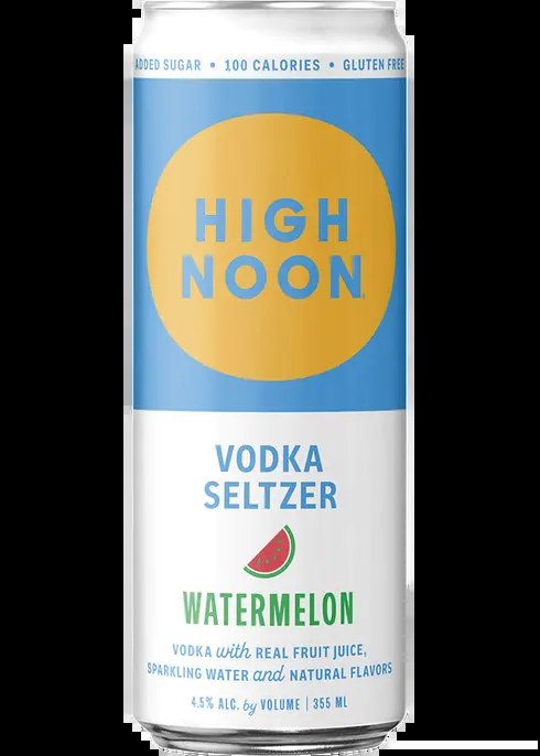 High Noon Vodka Soda Watermelon