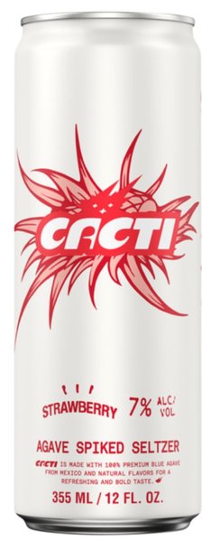Cacti Agave Spiked Seltzer Strawberry