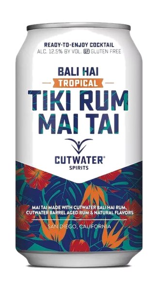 Cutwater Bali Hai Tiki Gold Rum Mai Tai