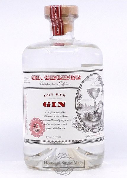 St. George Dry Rye Gin