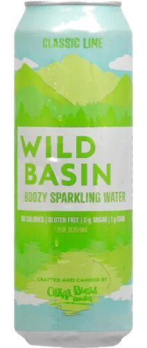 Wild Basin Boozy Sparkling Water Classic Lime