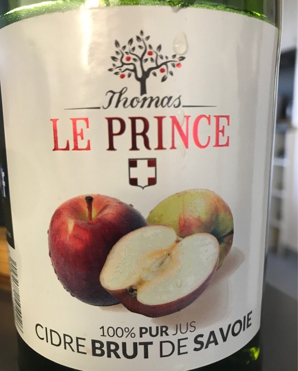 Thomas Le Prince Cidre brut