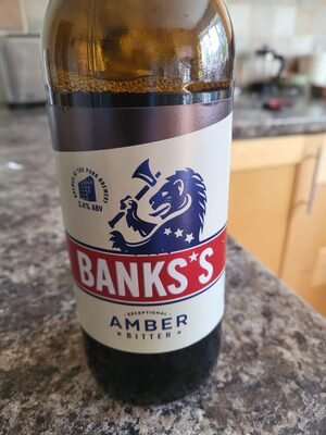 Banks's Exceptional Amber Bitter