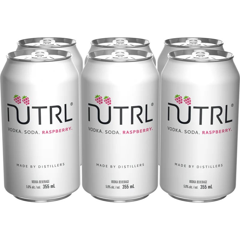 Nutrl Vodka Soda Raspberry