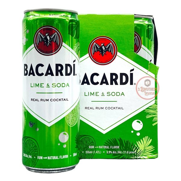 Bacardi Lime & Soda