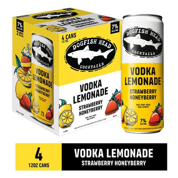 Dogfish Head Strawberry Honeyberry Vodka Lemonade